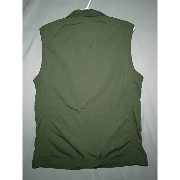 Eddie Bauer Travex Vest Mens S Green Outdoor Gorpcore Photography Pockets Hiking - Picture 7 of 9